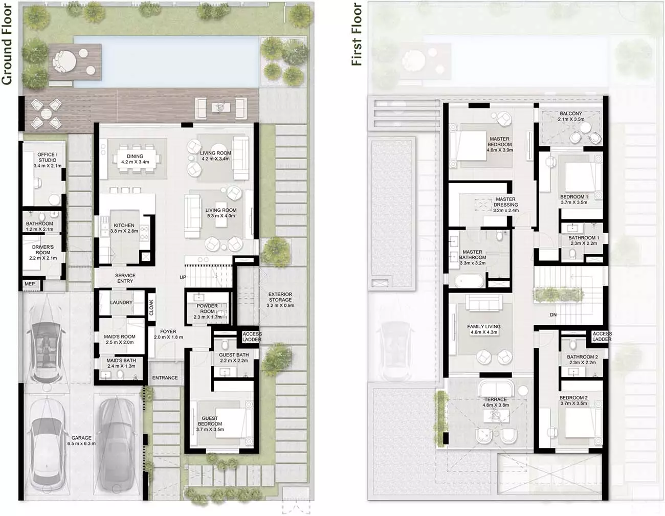 4BR + Garden Suite