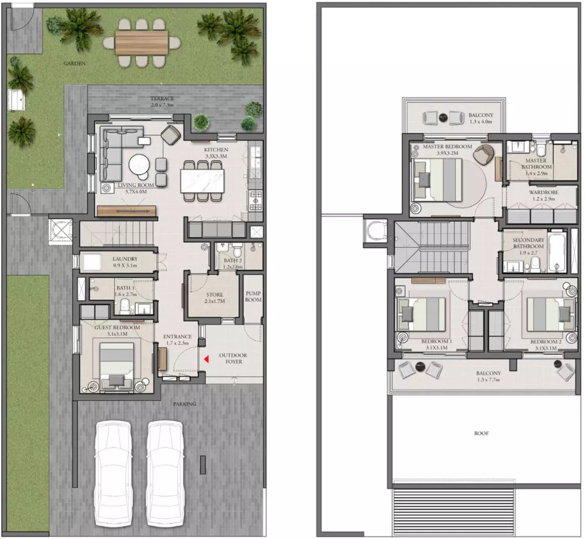 4-Bedroom Villa