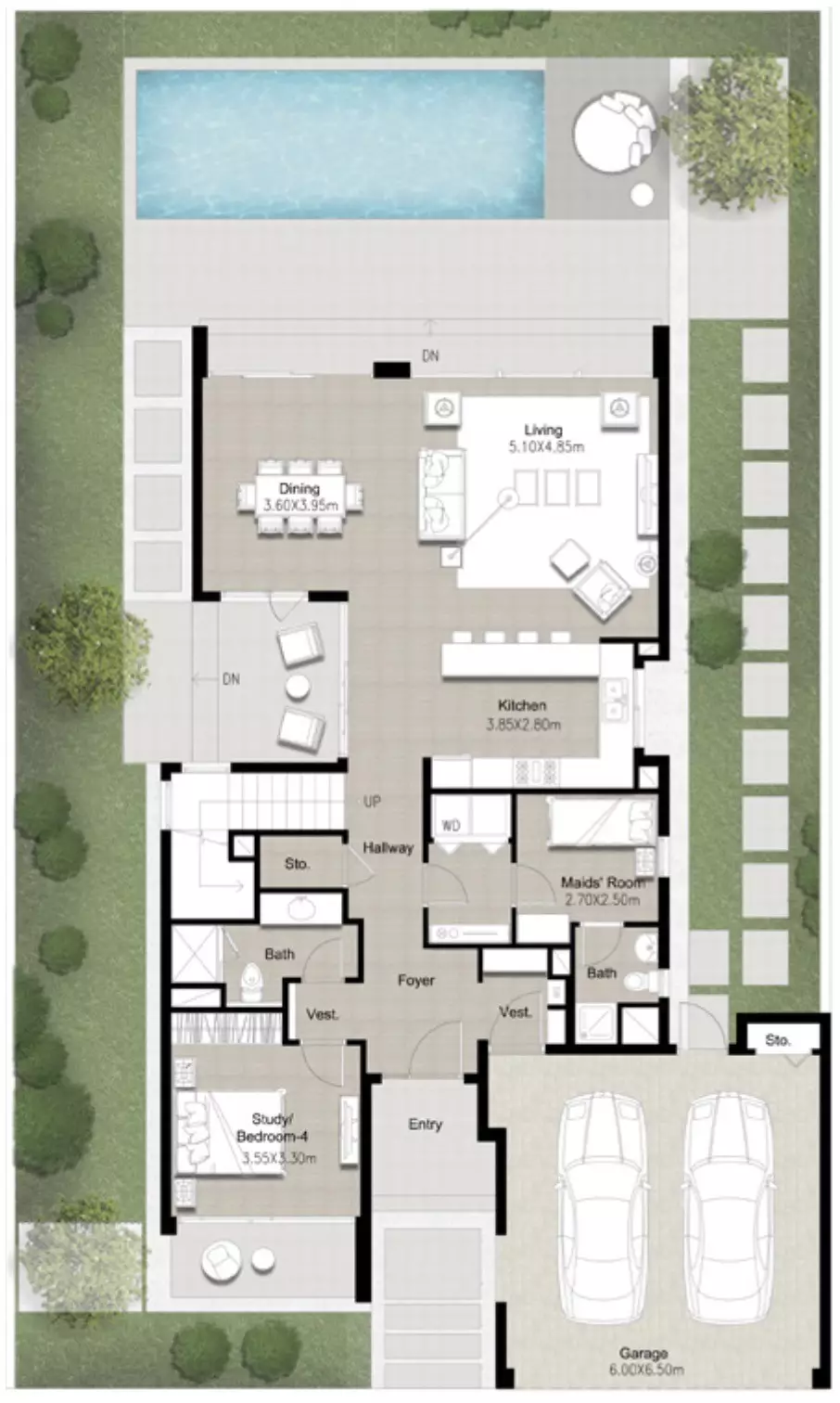 4-Bedroom Type Villa (Image 1)