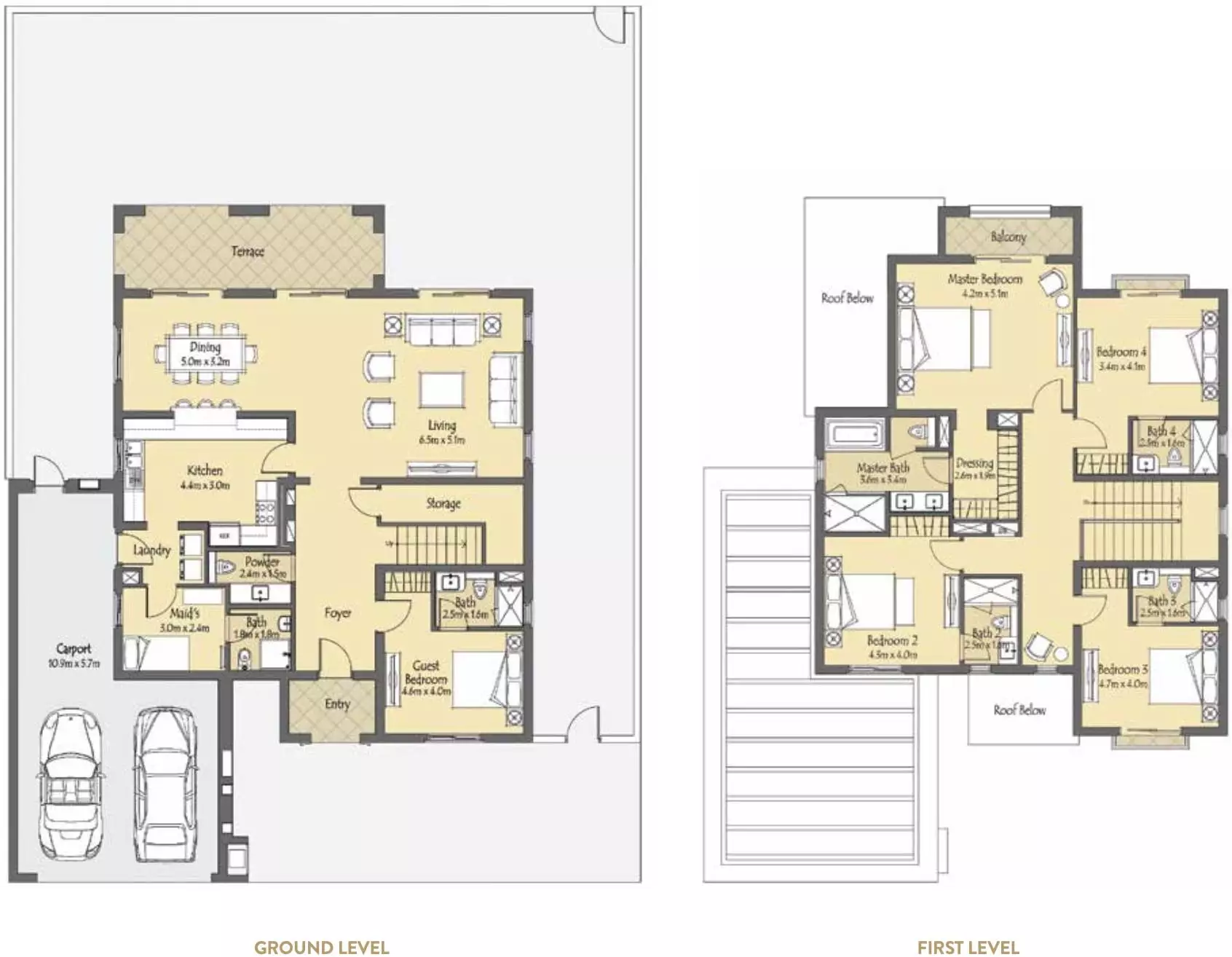 5-Bedroom Villa + Maids