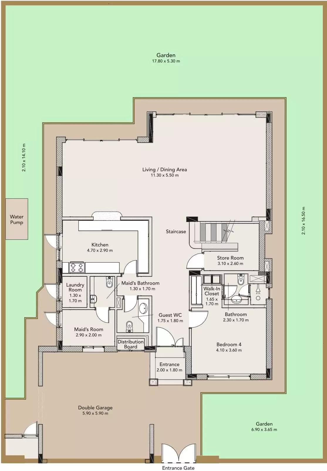 4-Bedroom Plan