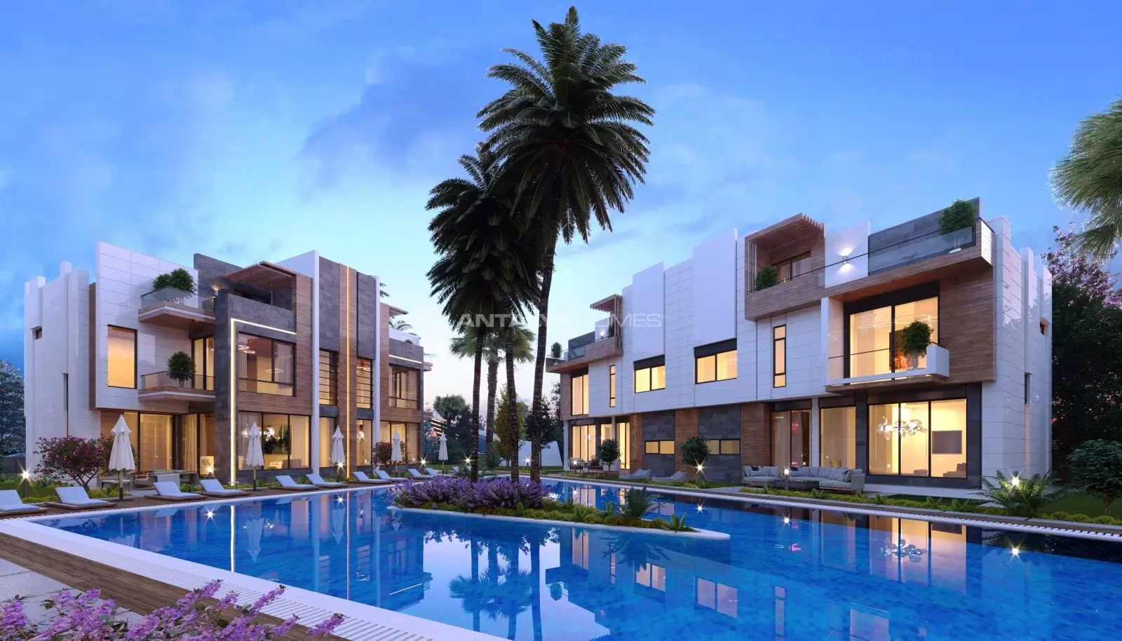 Konyaaltı Villas in Luxury Residential Complex