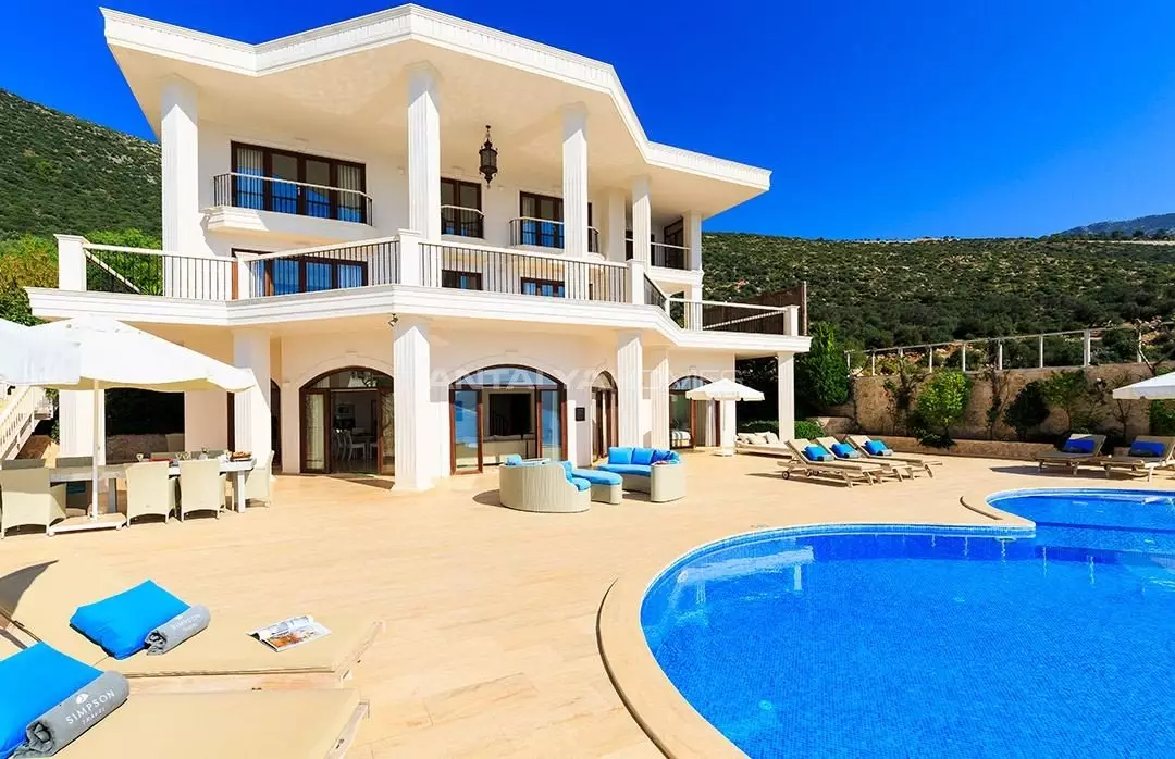 Spacious and Modern Villa with Sea View in Kalkan