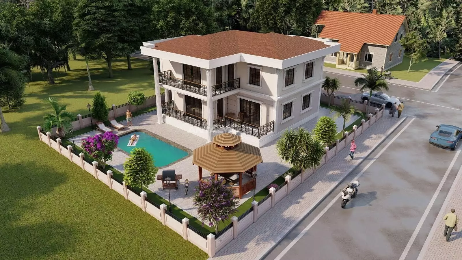 Detached Villas for Sale Close to Golf Courses in Belek