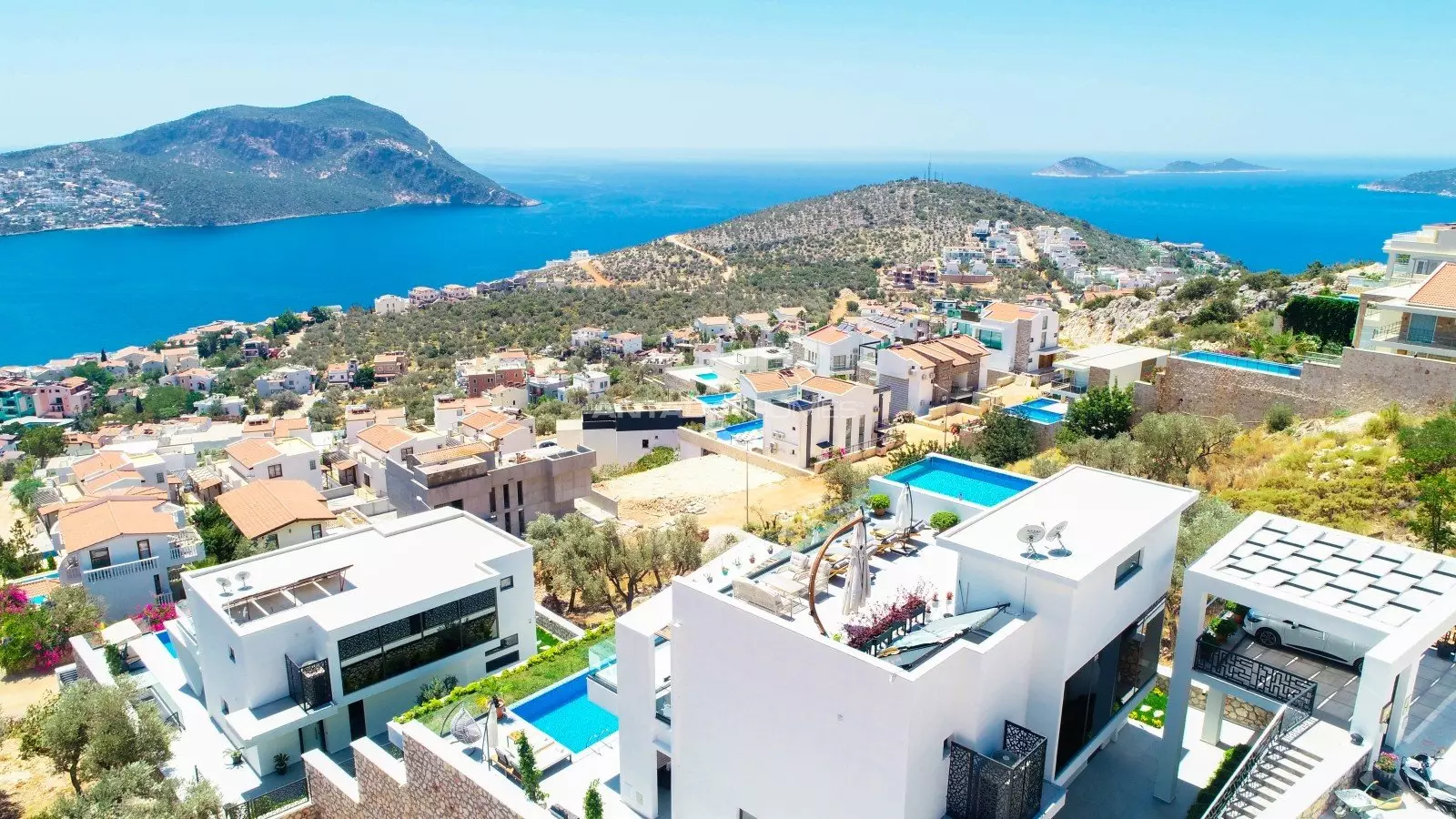 Ultra Luxurious Villa with 3 Swimming Pools in Kalkan