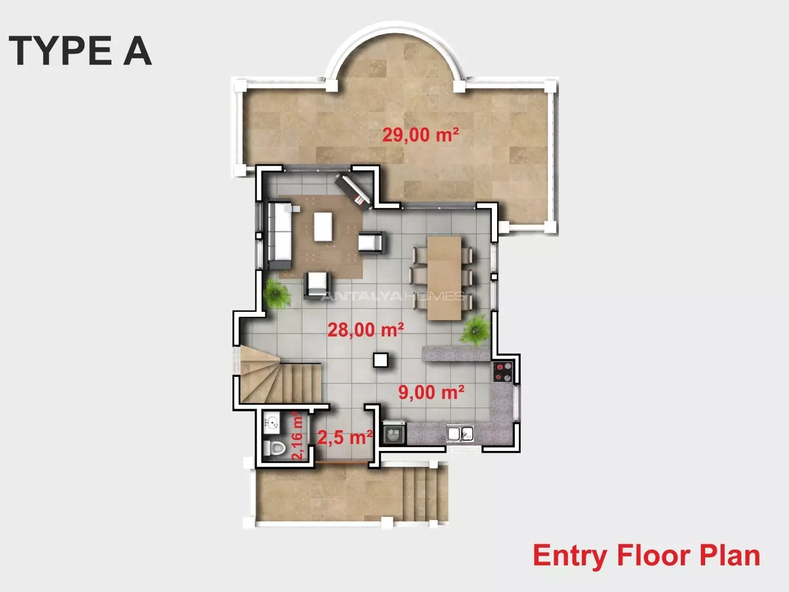 Entry Floor Plan