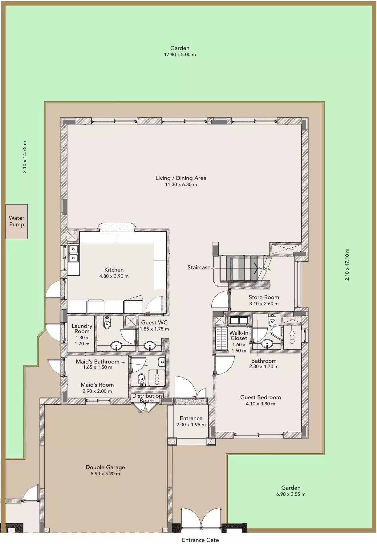 5-Bedroom Plan