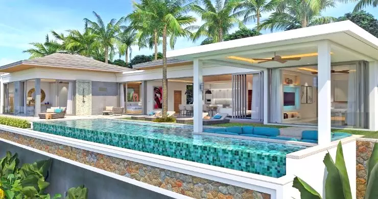 New Luxury 4 Bed Bali Sea-view Villas in Bophut Hills