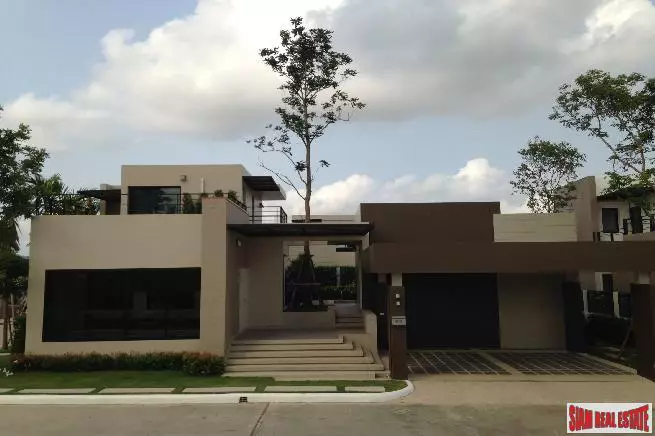 Modern new style house with private pool near silver lake for sale – Na jomtian