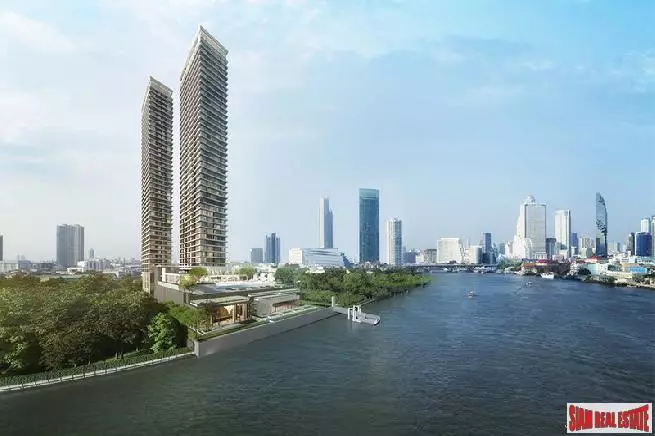 Last Units Back to Market! – Best Waterfront Living in the Heart of Bangkok (Sathorn-Chareonnakorn) – 2 Bed 78.8 Sqm Units