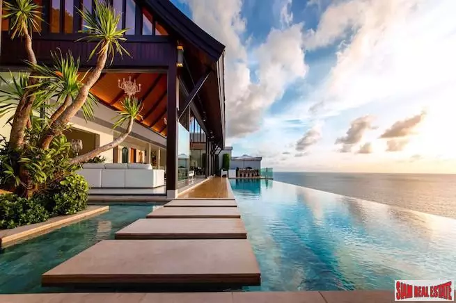 Villa Paradiso | Spectacular Five Bedroom Designer Pool Villa with Amazing Sea and Naithon Beach Views