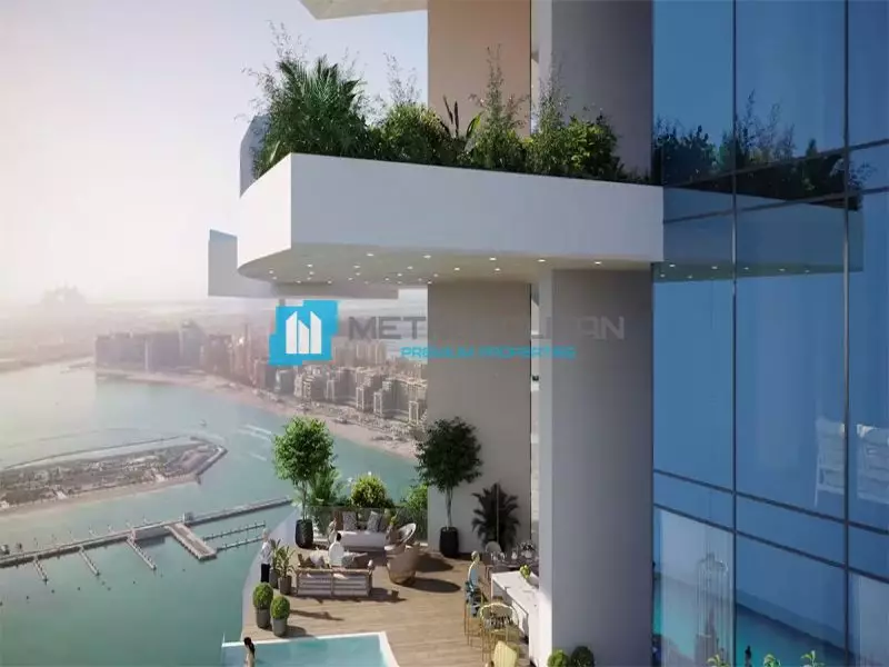 Fantastic View of Sea and Palm |Luxurious| High Flr