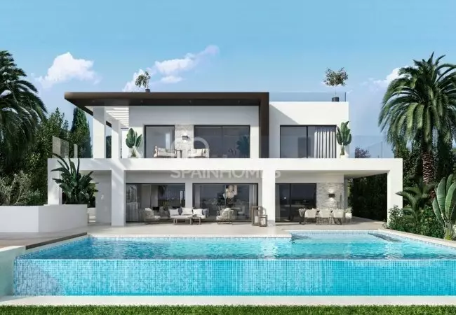 Modern Detached Villa in a Prime Location of Marbella