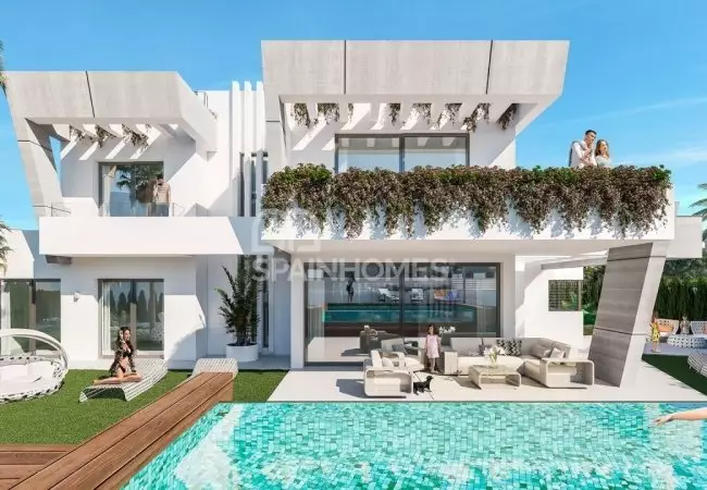 Well-Located Luxury Contemporary Villas in Marbella Costa del Sol