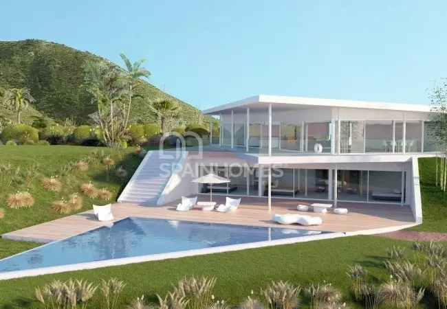 Unique Design Houses with Sea Views in Fuengirola