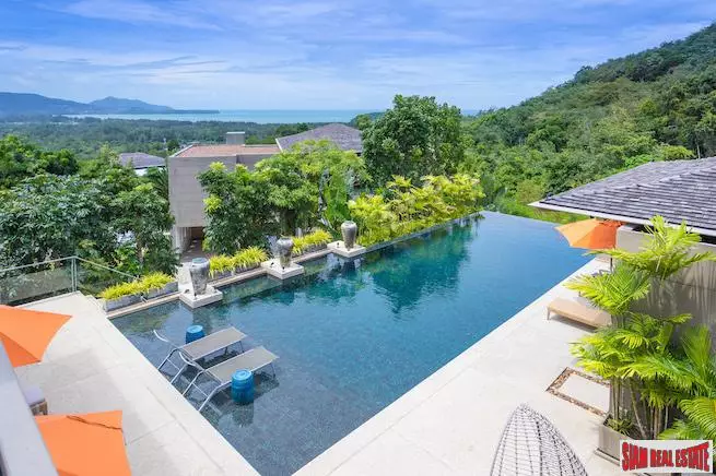 La Colline | Seven Bedroom Sea View Ultra-Luxurious Pool Villa Compound for Sale in Layan
