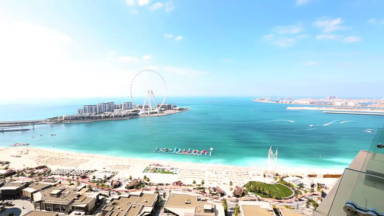 Sky Terrace Penthouse | Facing the highest observation wheel in the world AIN Dubai