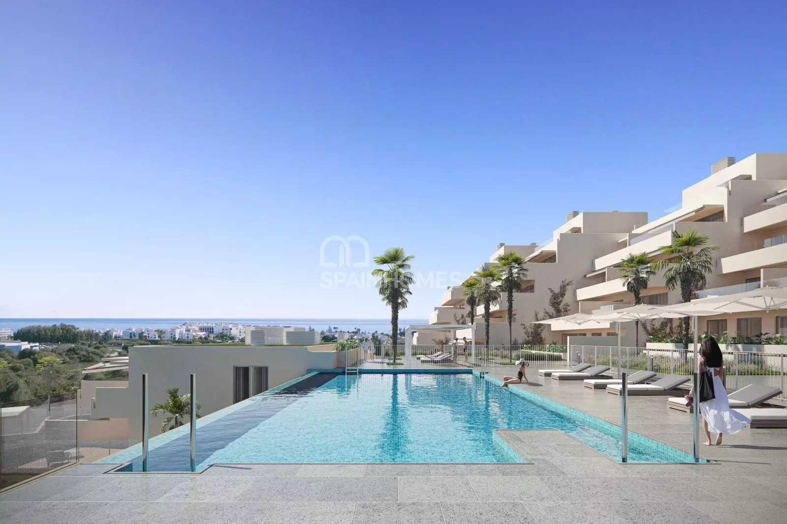Stylish Contemporary Properties with Sea View in Estepona