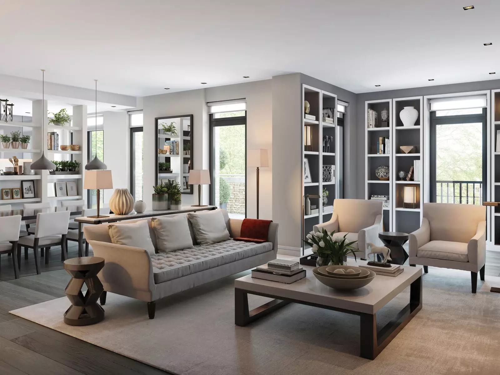 An Elegant Two Bedroom Third Floor Apartment With A Terrace
