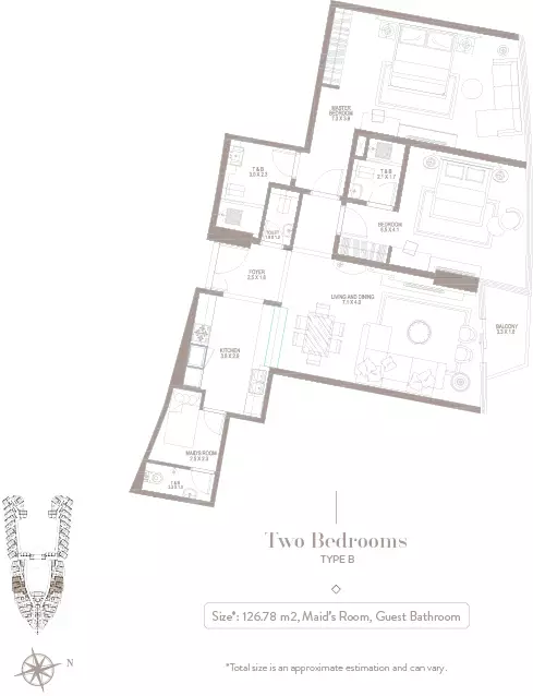 Floor Plan (Type B)