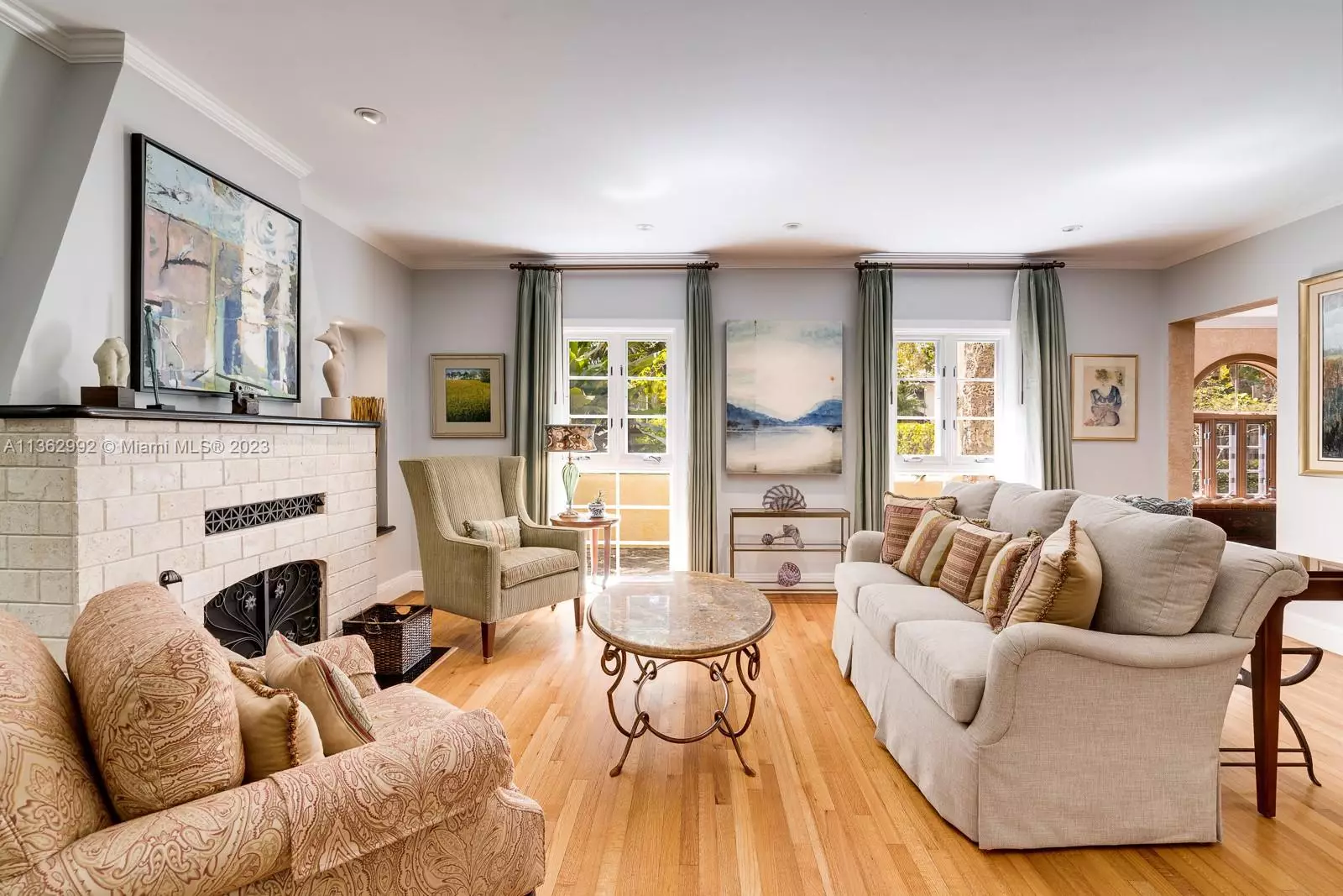 Old Spanish Villa Beautifully Updated Single Family Residence