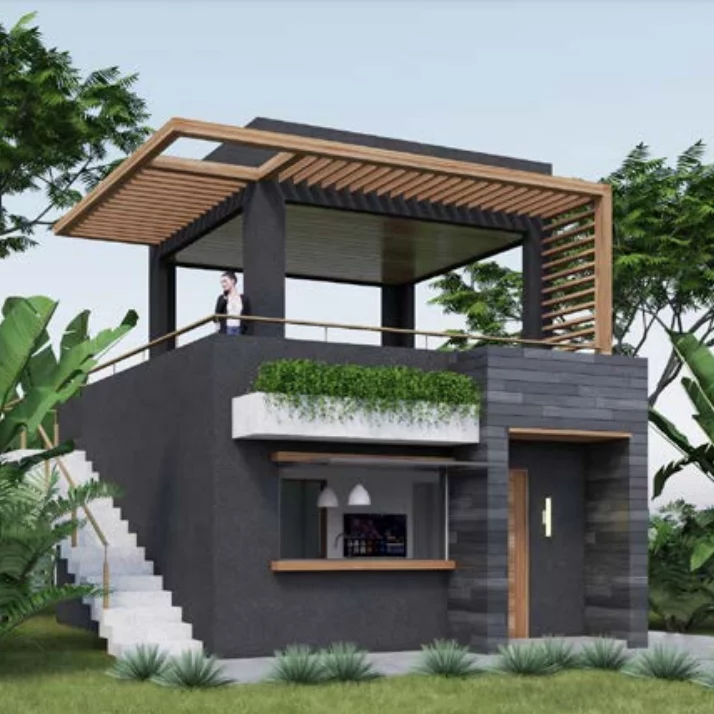 Perla – Single floor with a rooftop patio