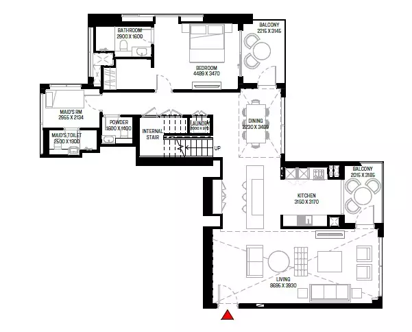 4 Bedroom Apartment (Type – A)