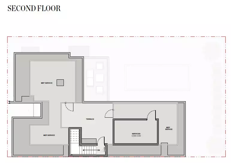Floor Plan (Terrace, Type - A)