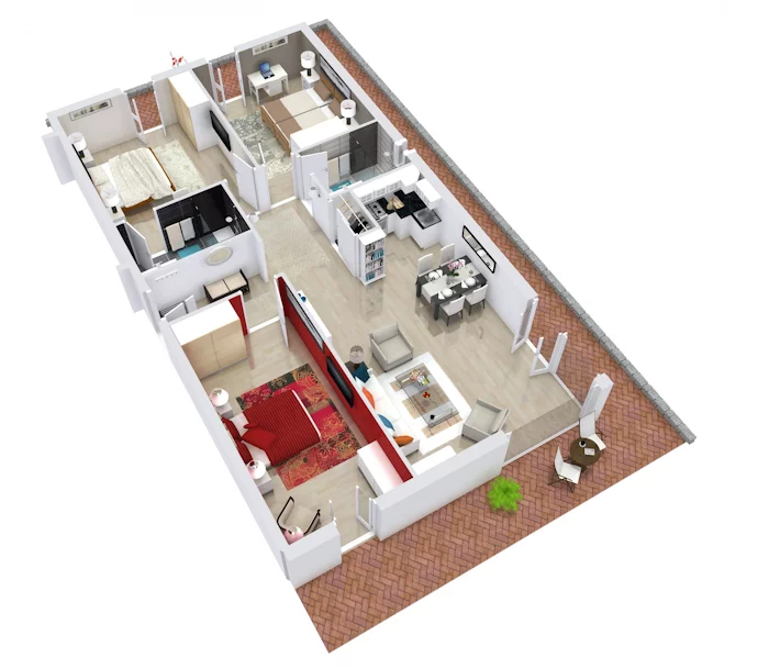 Floorplan - 3 bed