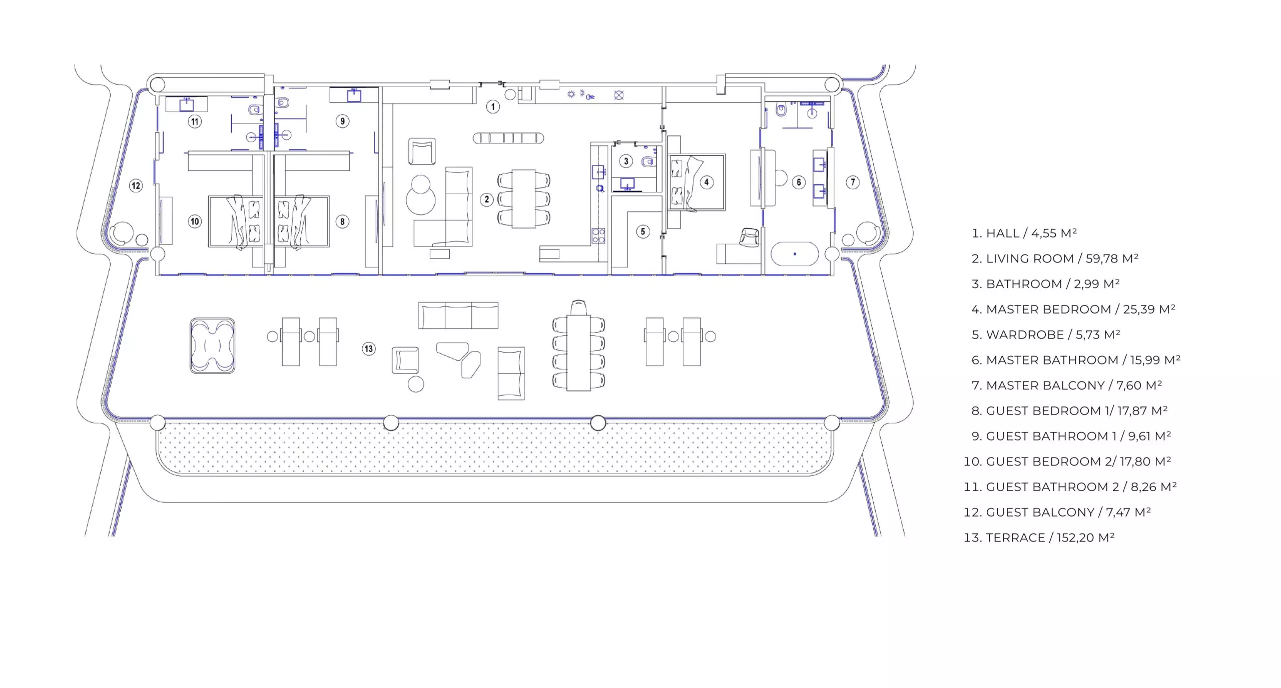 Floor Plan with Description