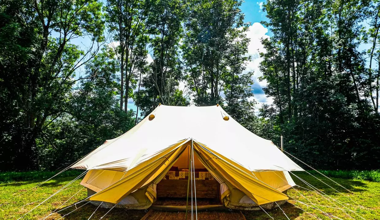 House Share Tent Up Afar