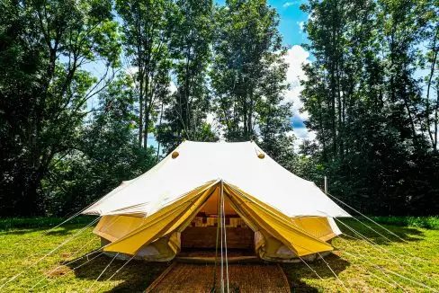 House Share Tent Up Afar