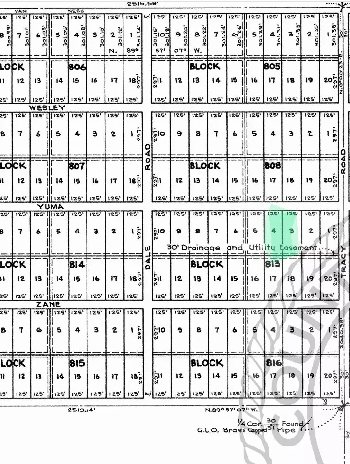 2 acres residential zoned AZ land